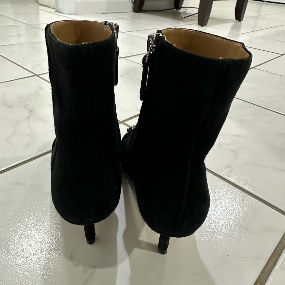 Tory Burch Embellished buckle ankle boots - Picture 5 of 9